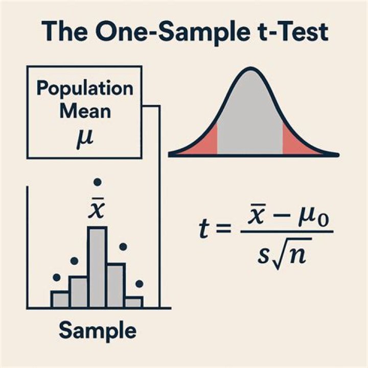 What is sample t-test used for?