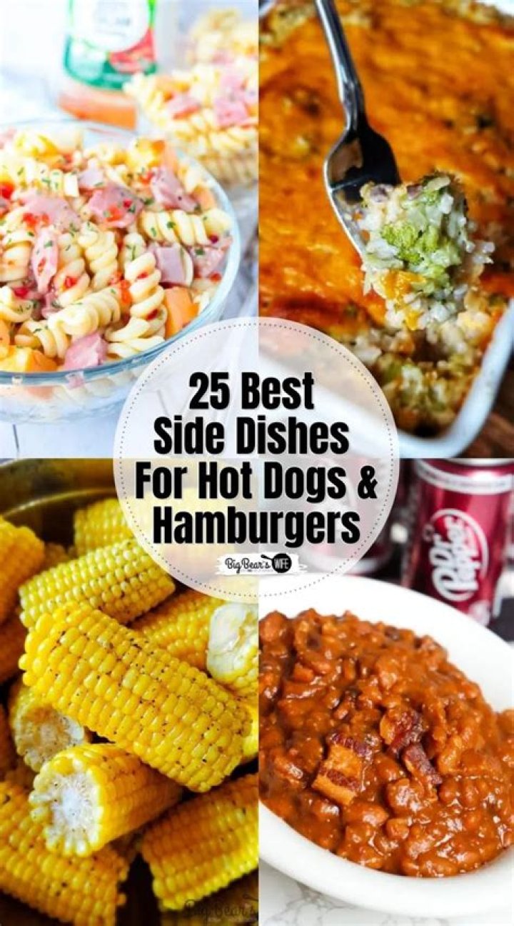What is the best side dish for hamburgers?