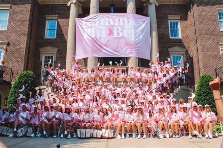 What is the biggest sorority at University of Alabama?