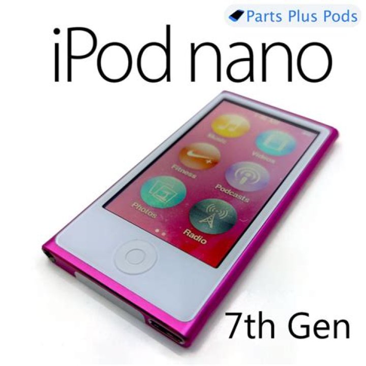 What is the difference between iPod nano 6th and 7th generation?