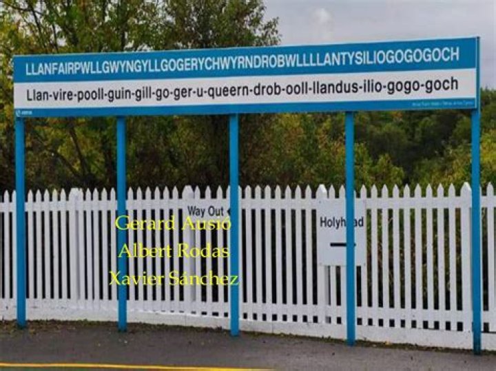What is the meaning of llanfairpwllgwyngyllgogerychwyrndrobwllllantysiliogogogoch?