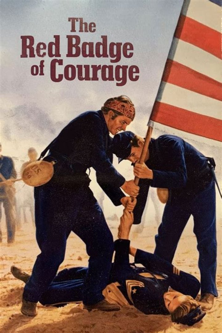 What is the message of The Red Badge of Courage?