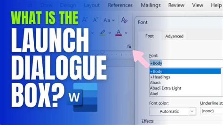 What is the Styles dialog box launcher?