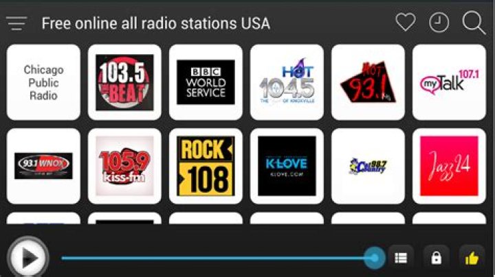 What radio stations are on Audacy?