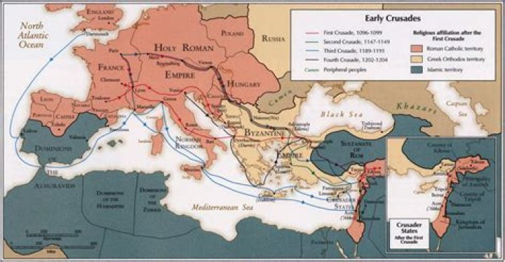 What role did the Crusades play in the fall of the Middle Ages in Europe?