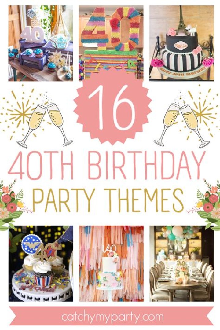 What should I do for my 40th birthday?
