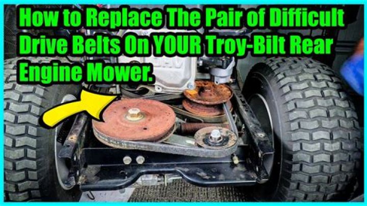 What size belt goes on a Troy-Bilt tiller?