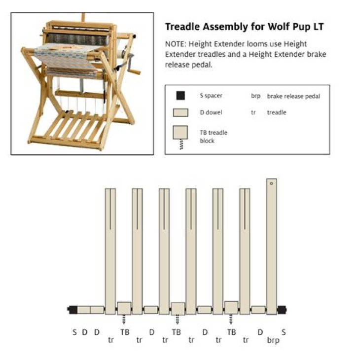 What size heddles for a Schacht Baby Wolf?