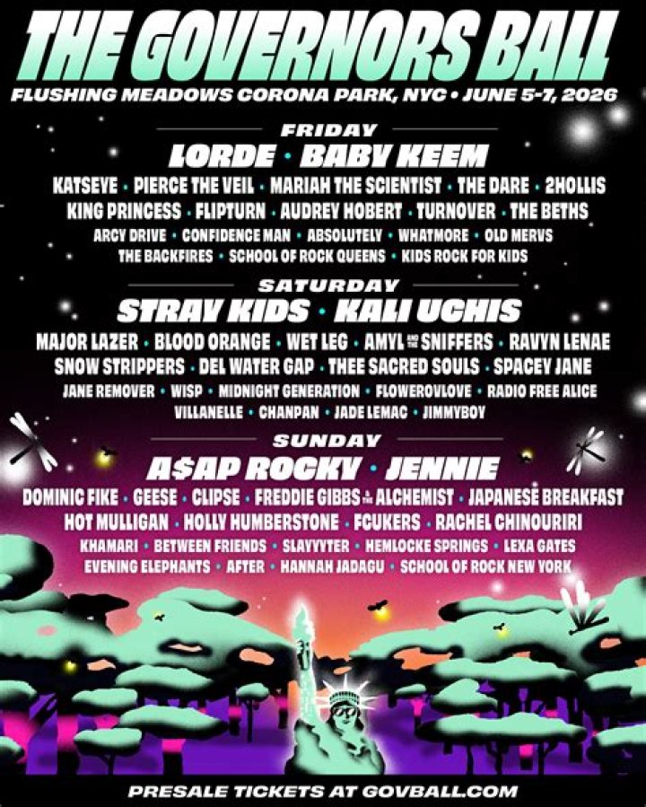 What time does Gov ball usually start?