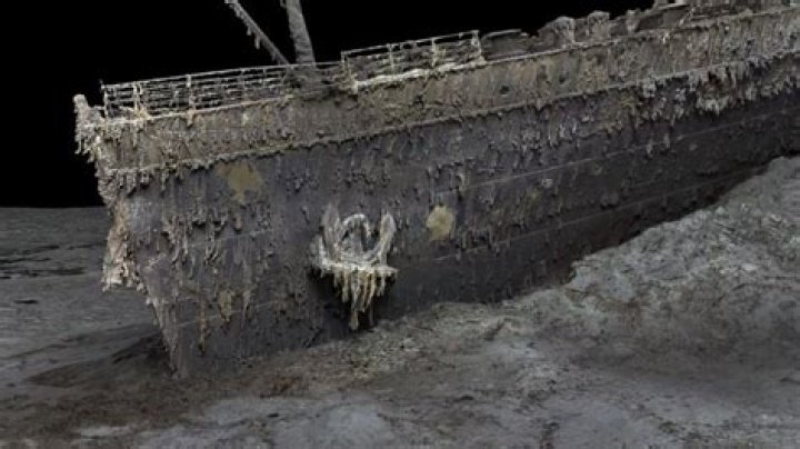 What was found at the bottom of the Titanic?