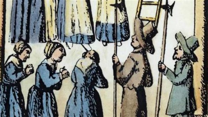 What was the punishment for witchcraft in 1484?