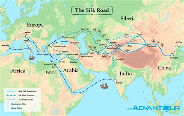 What was traded on the Black Sea Trade Route?