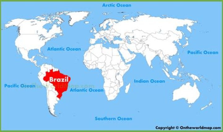 Where Brazil is located?