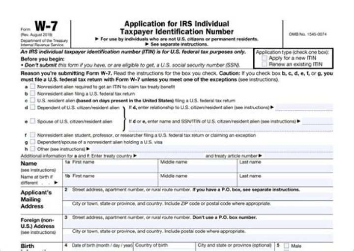 Where do I send my W-7 application?