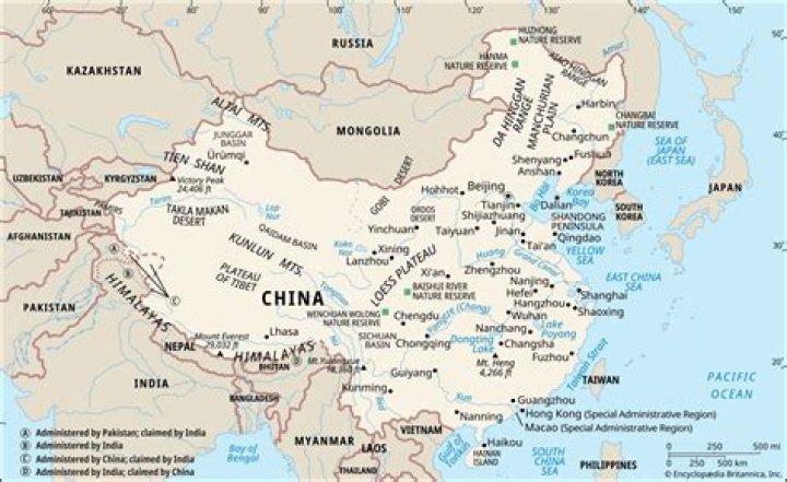 Where is China coal located?