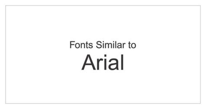 Which font-family is Arial in?