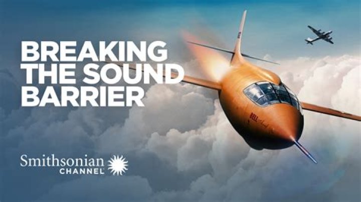 Who actually broke the sound barrier?