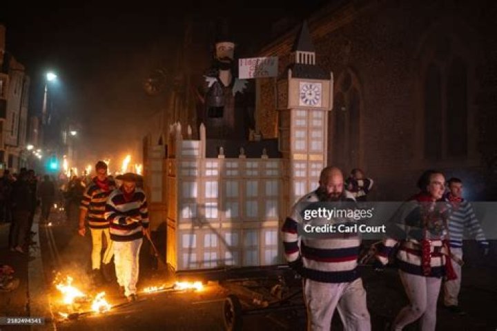 Who did they burn at Lewes?