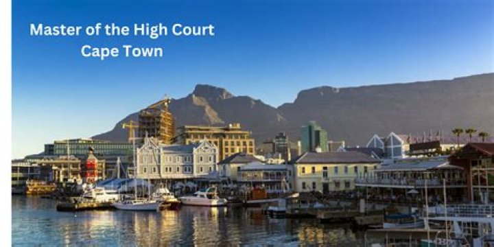 Who is the Master of the High Court in Cape Town?