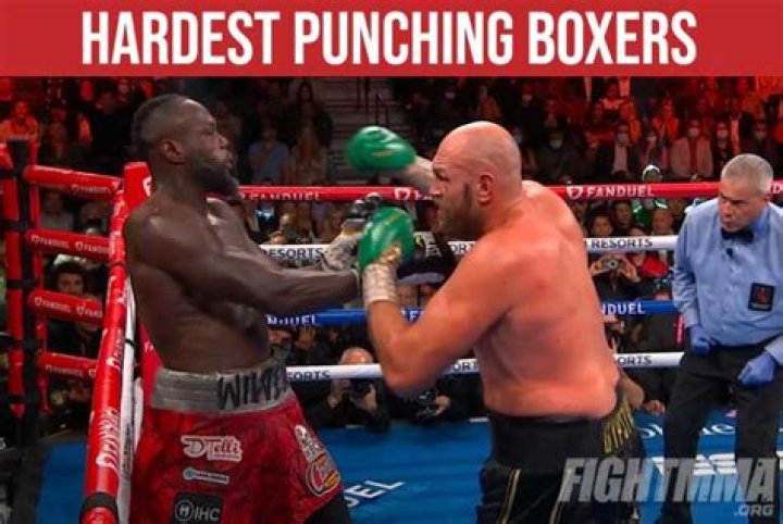 Who threw the hardest punch in boxing?
