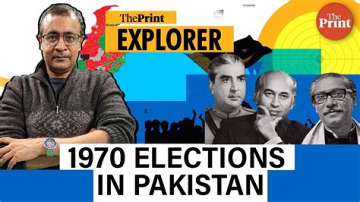 Who won the 1970 election in Pakistan?