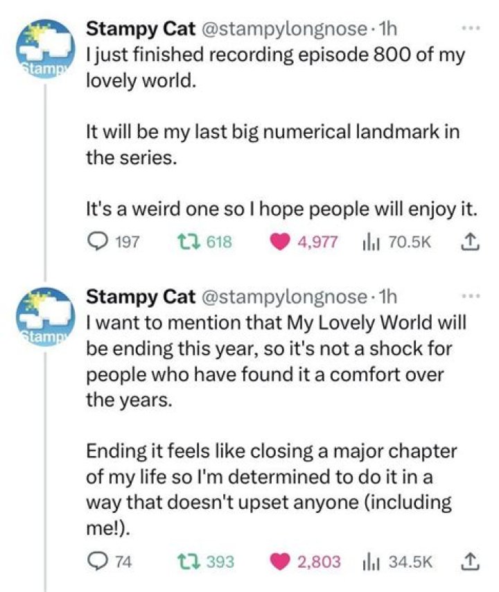 Why did Stampylongnose lose his channel?