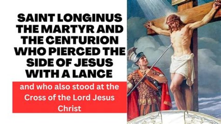 Why did they pierce the side of Jesus?