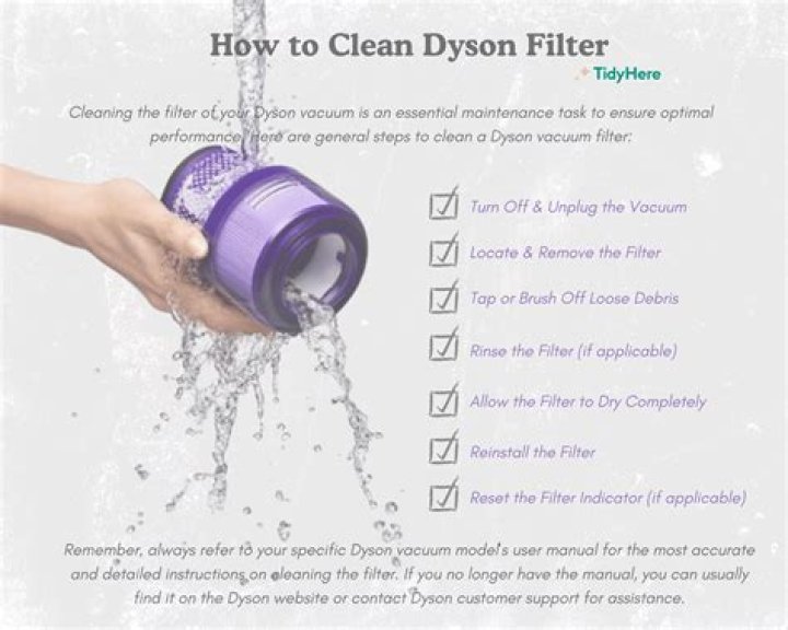 Why does my Dyson filter keep popping out?