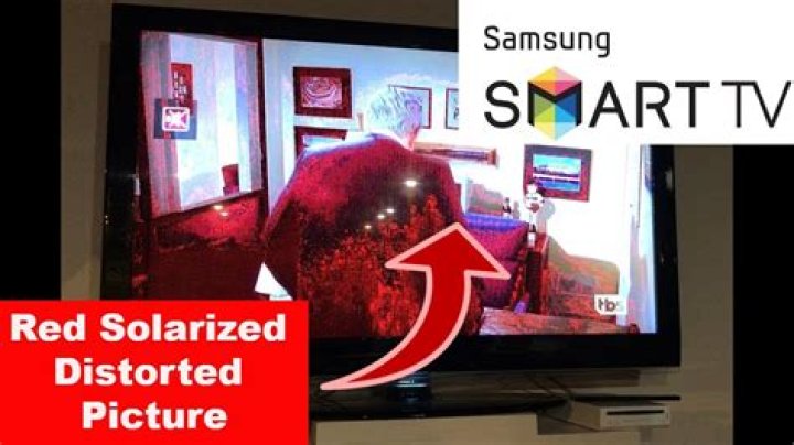 Why is my Samsung TV Picture distorted?